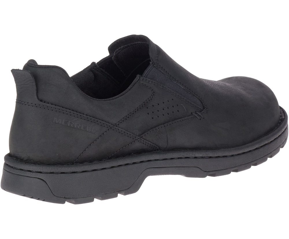 Merrell Slip Ons Męskie Czarne - World Legend 2 Moc - 261784-EWR